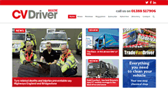 Desktop Screenshot of cvdriver.com